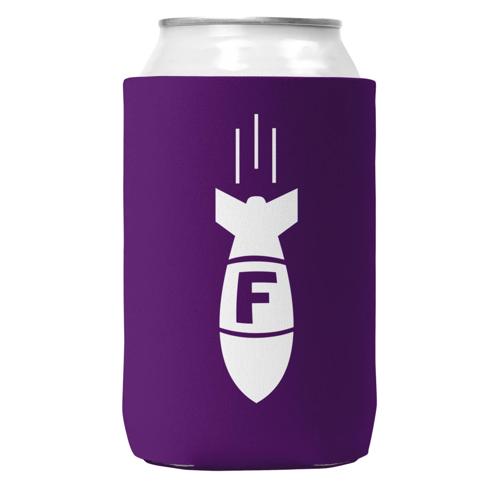 F-Bombs Dropping Can Coozie Cooler for 12oz Cans-4