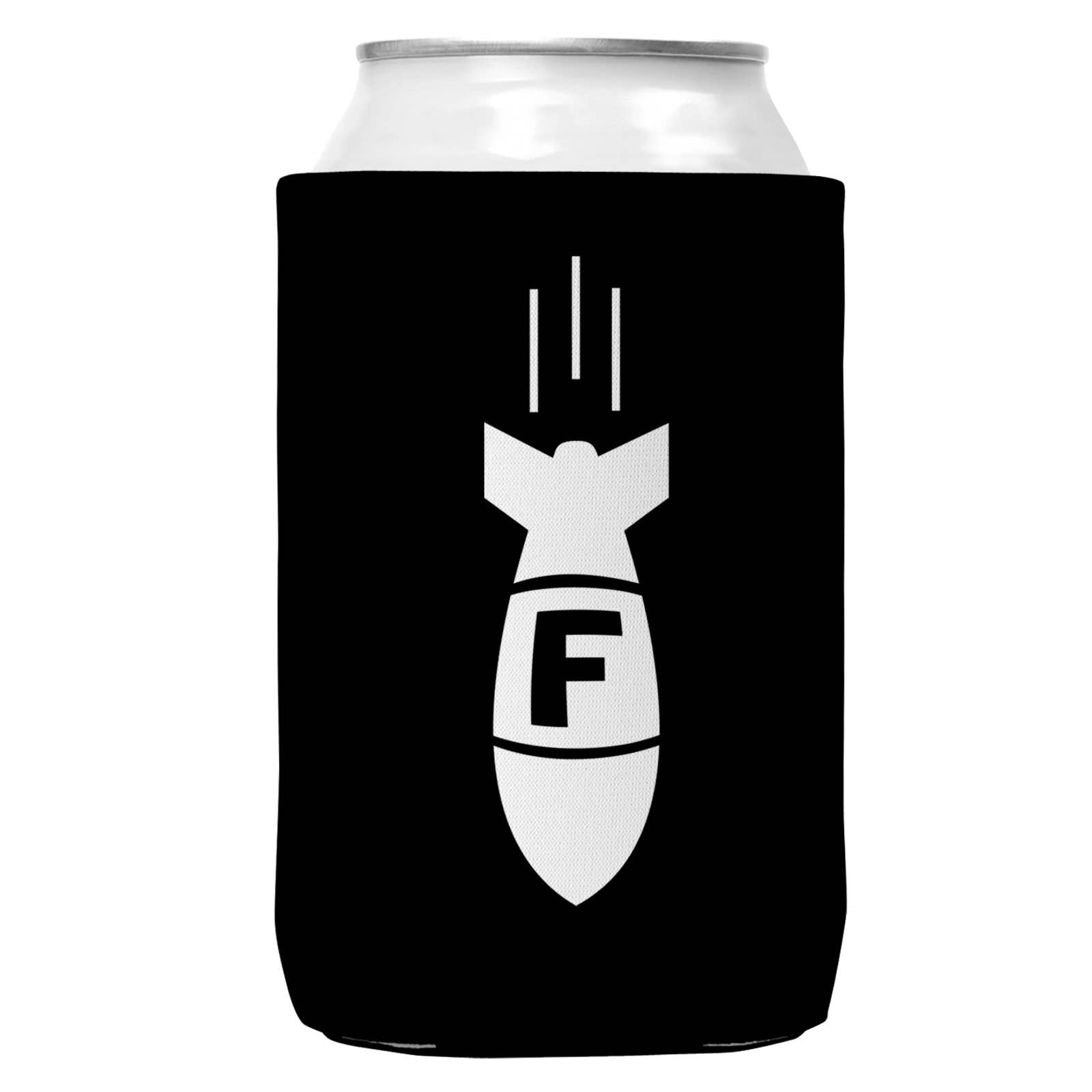 F-Bombs Dropping Can Coozie Cooler for 12oz Cans-1