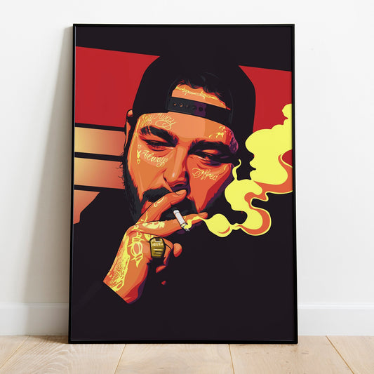 POST MALONE Portrait Poster-0